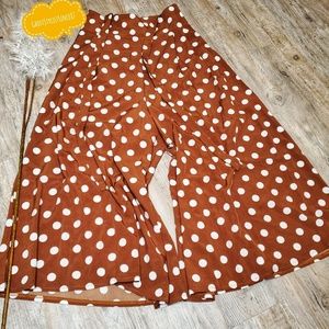 NWOT Casual Chic Backless Polka Dot Jumpsuit